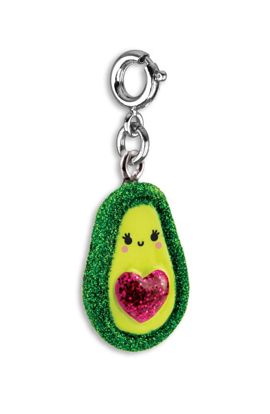 Shop Charm It !® Glitter Avocado Charm In Green