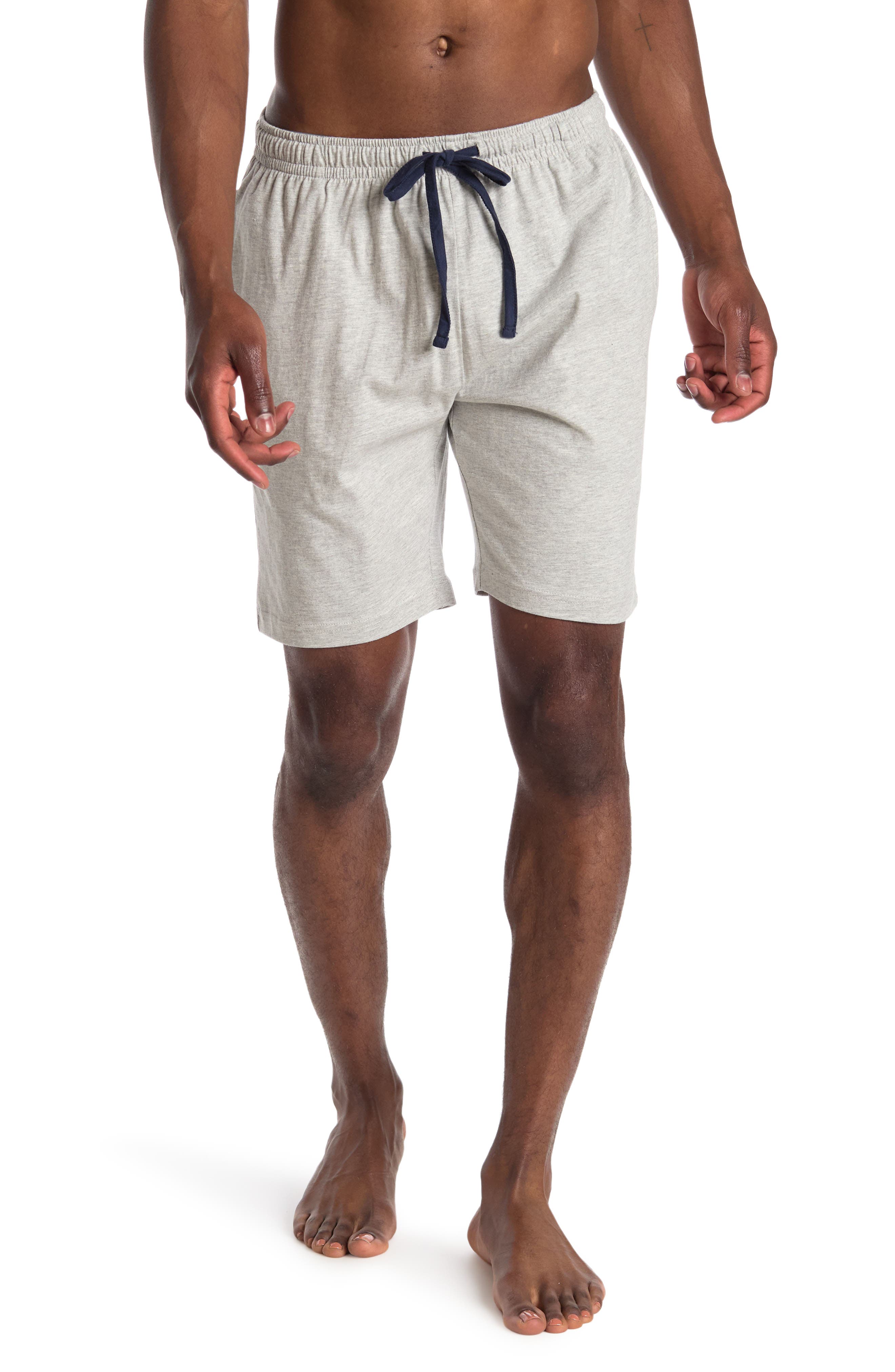 Mister Jersey Lounge Shorts In Medium Grey1