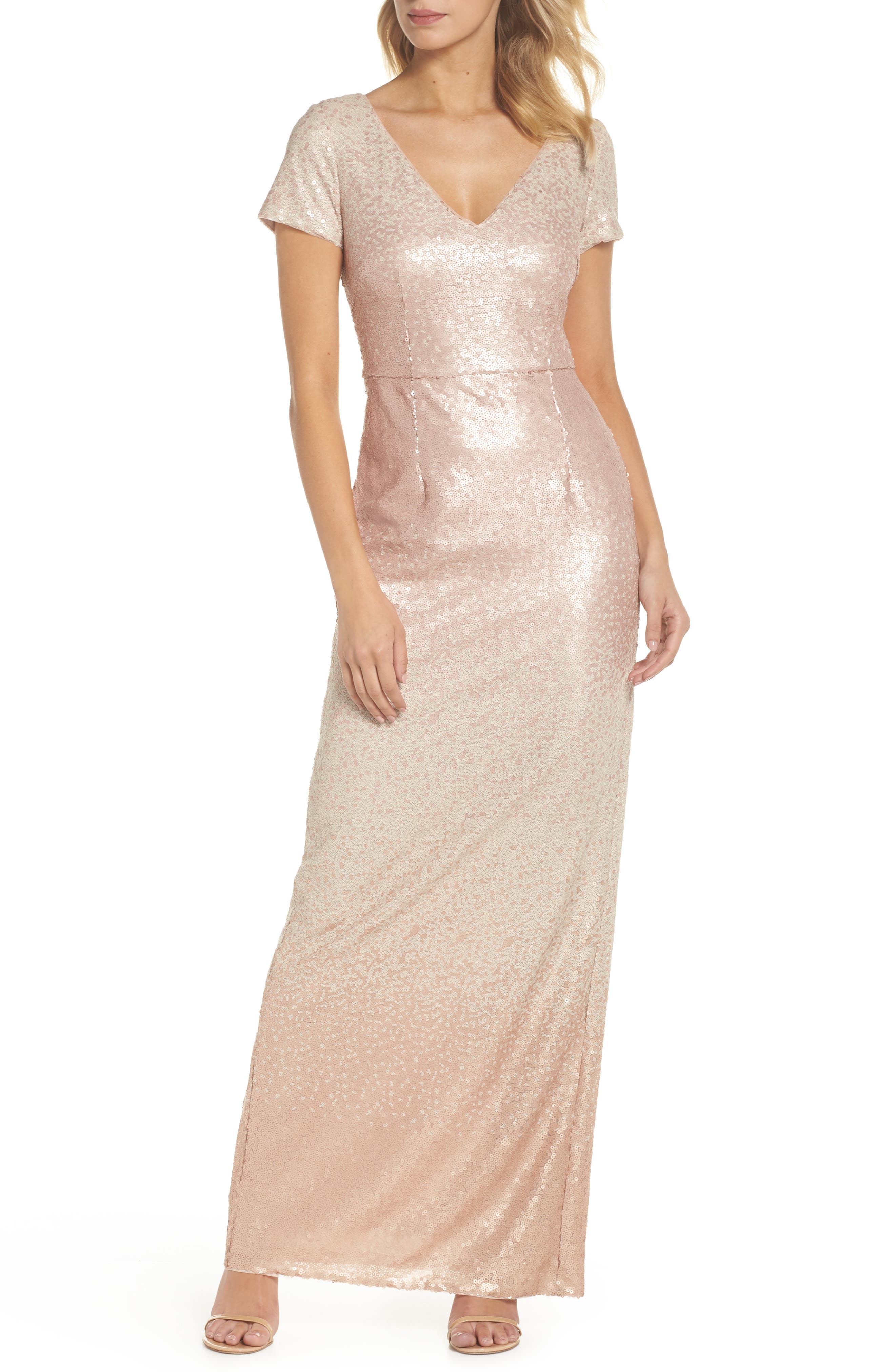 nordstrom adrianna papell sequin dress