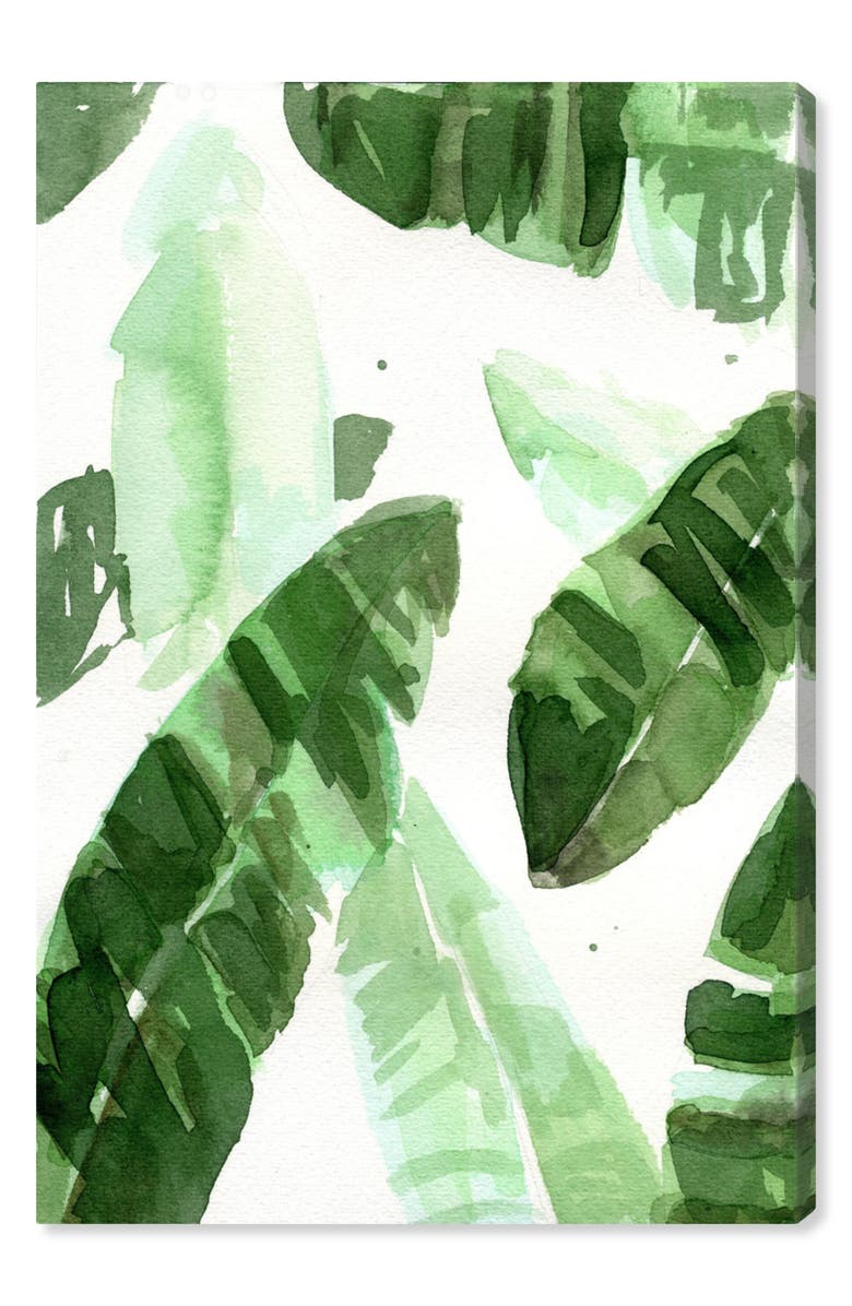Oliver Gal Tropica Leaves Canvas Wall Art Nordstrom