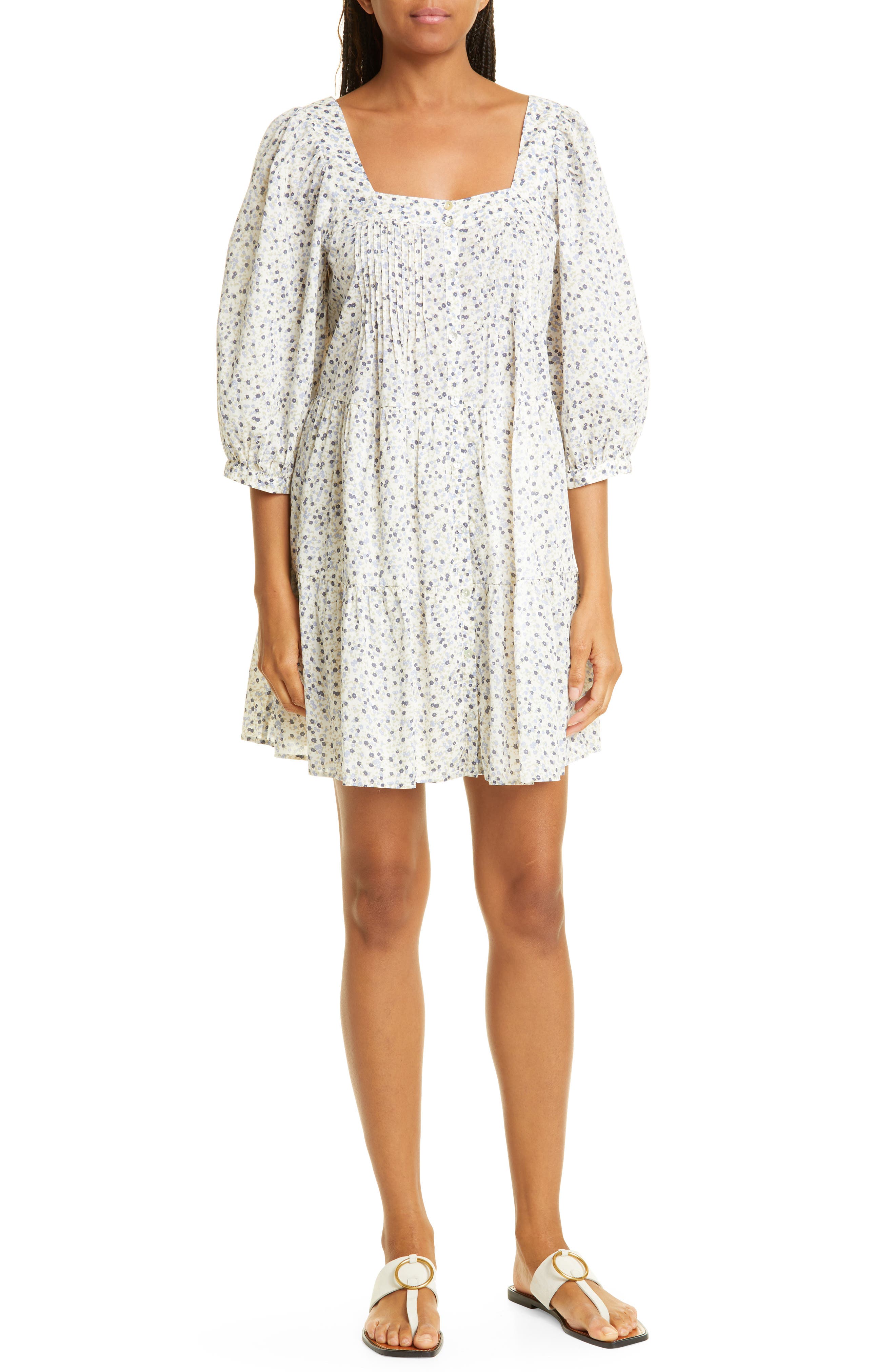Rails Pippa Tiered Floral Cotton Shift 