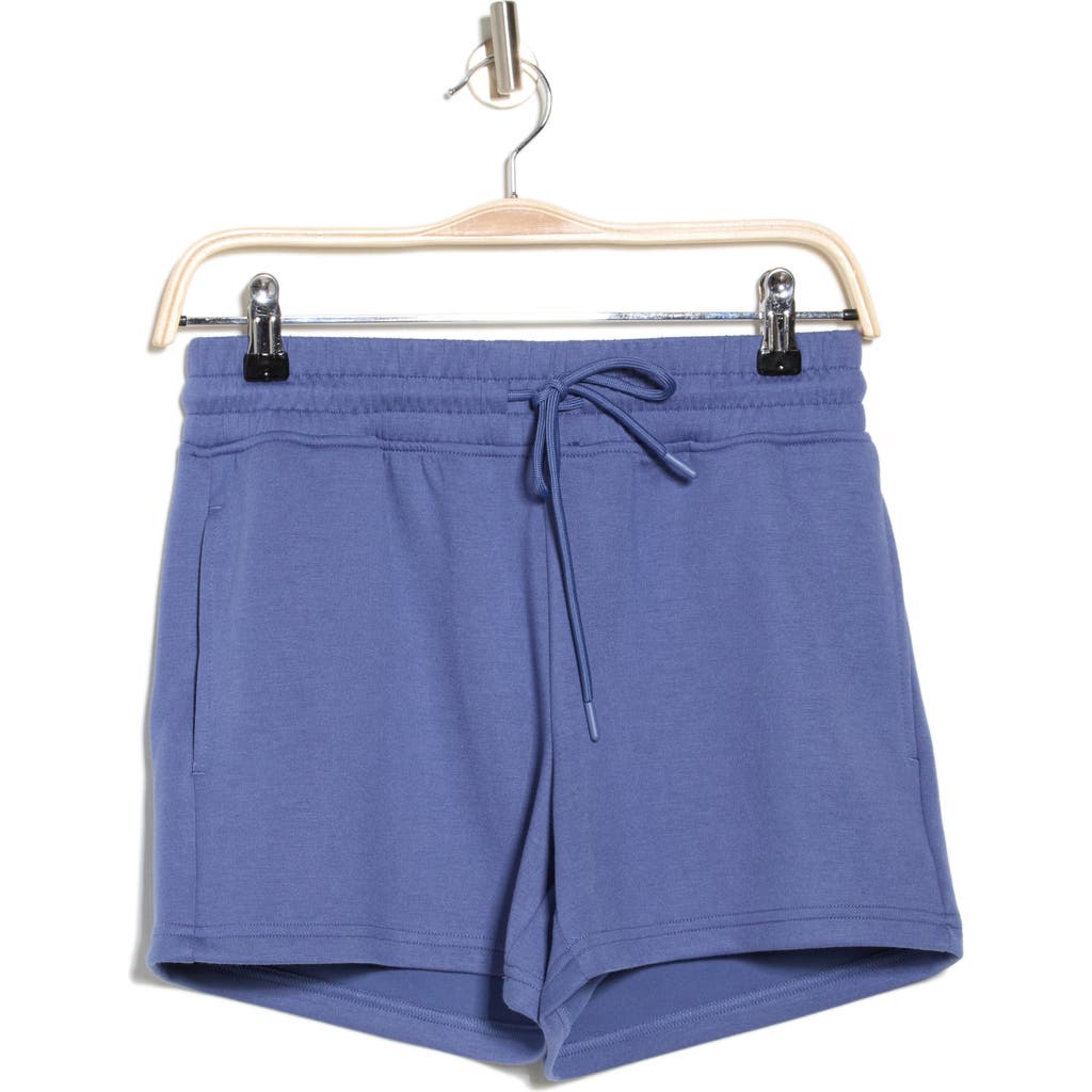 Yogalicious Farrah Drawstring Shorts In Blue
