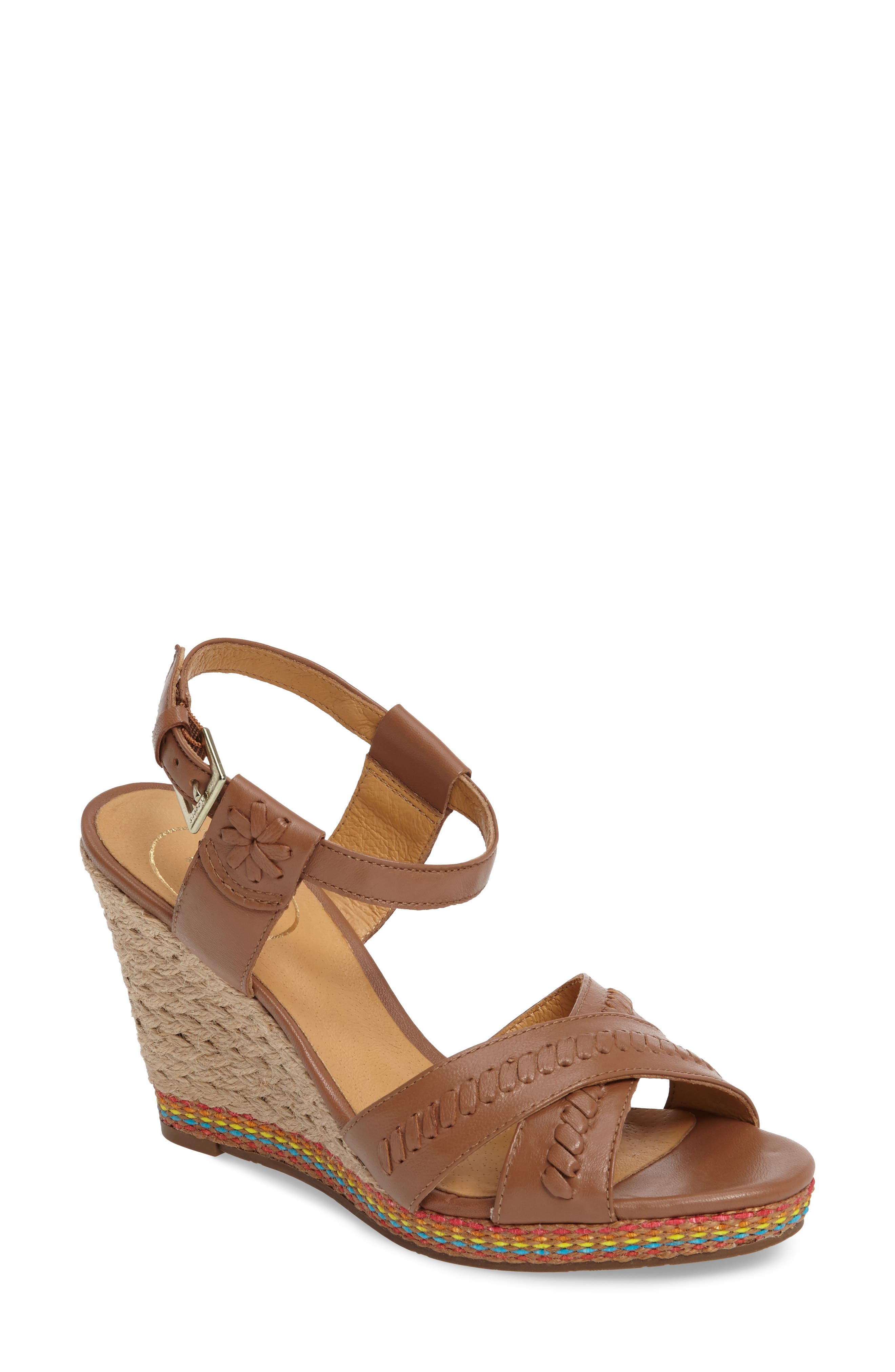 Jack Rogers Abbey Wedge Sandal (Women) Nordstrom