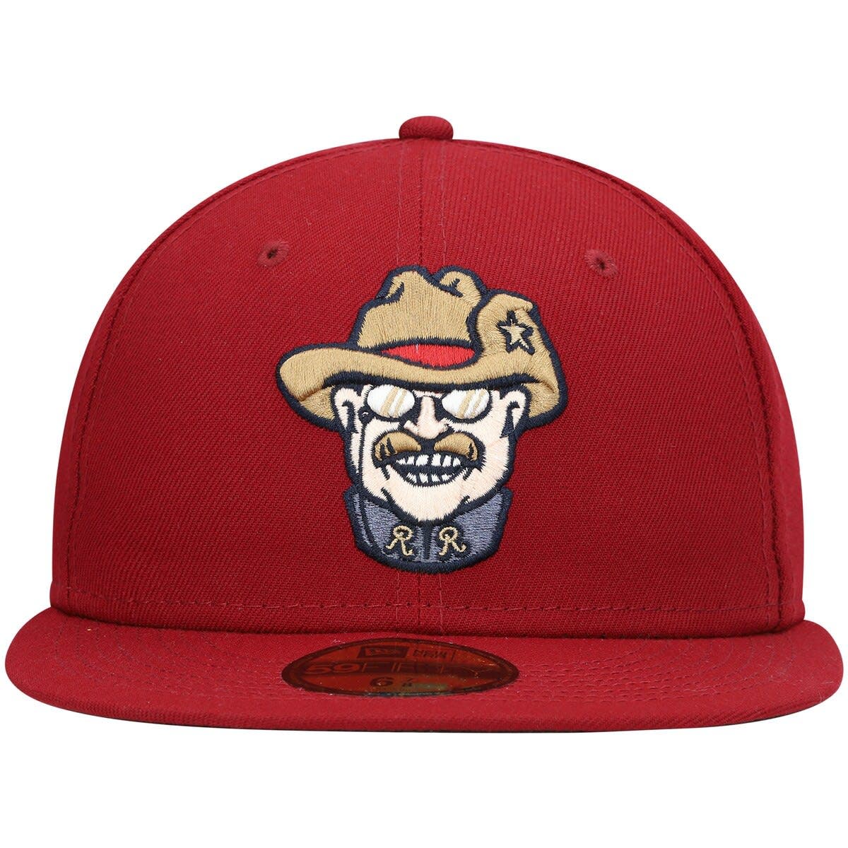 New Era Men's New Era Red Frisco RoughRiders Authentic Collection Team ...