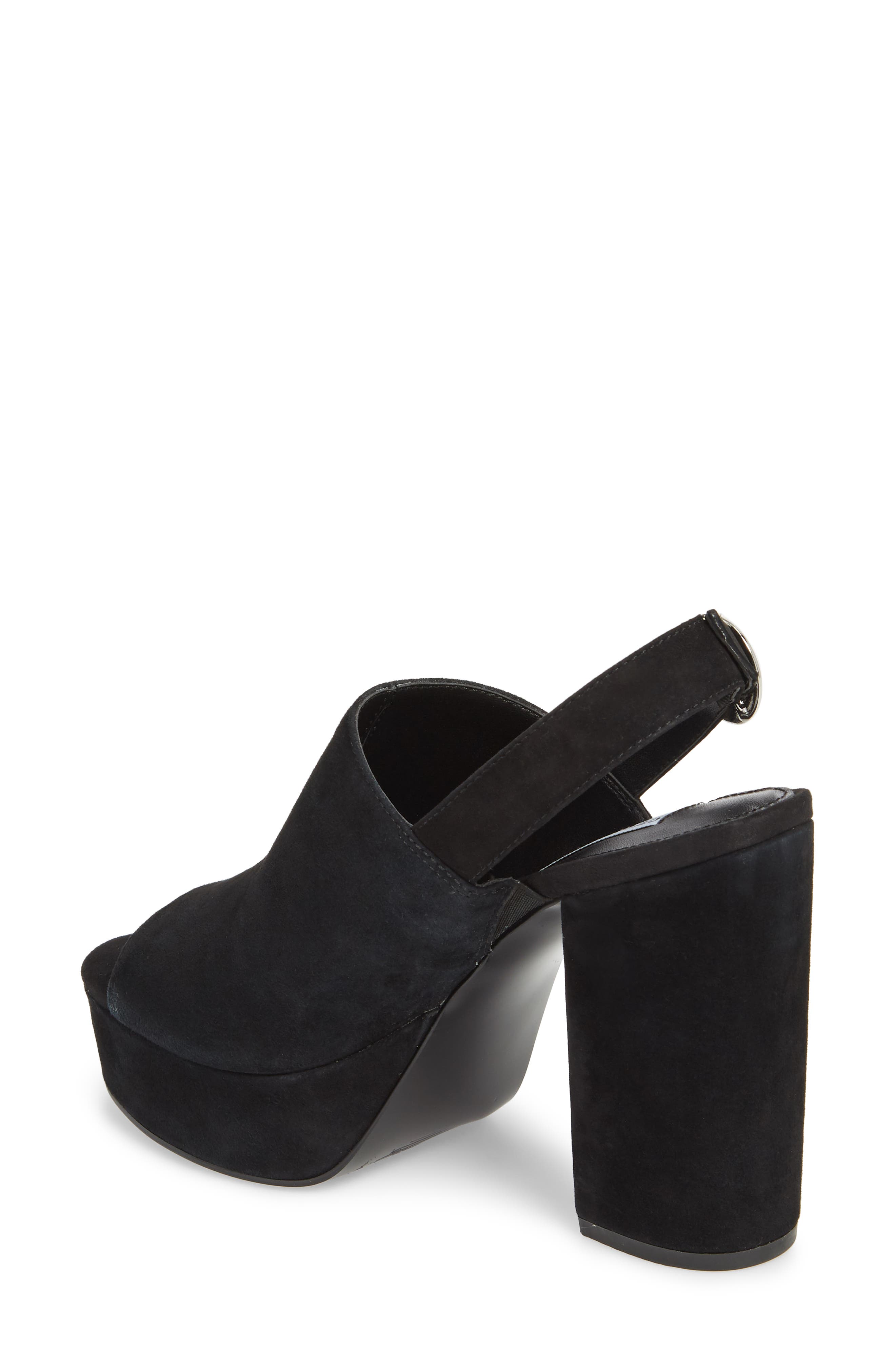 Carter slingback sale platform sandal