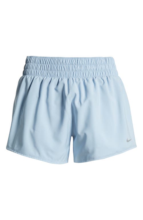 Shop Nike Dri-fit One Shorts In Lt Armory Blue/reflective