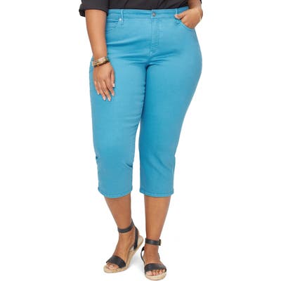 Plus Size Nydj Capri Skinny Jeans, Blue
