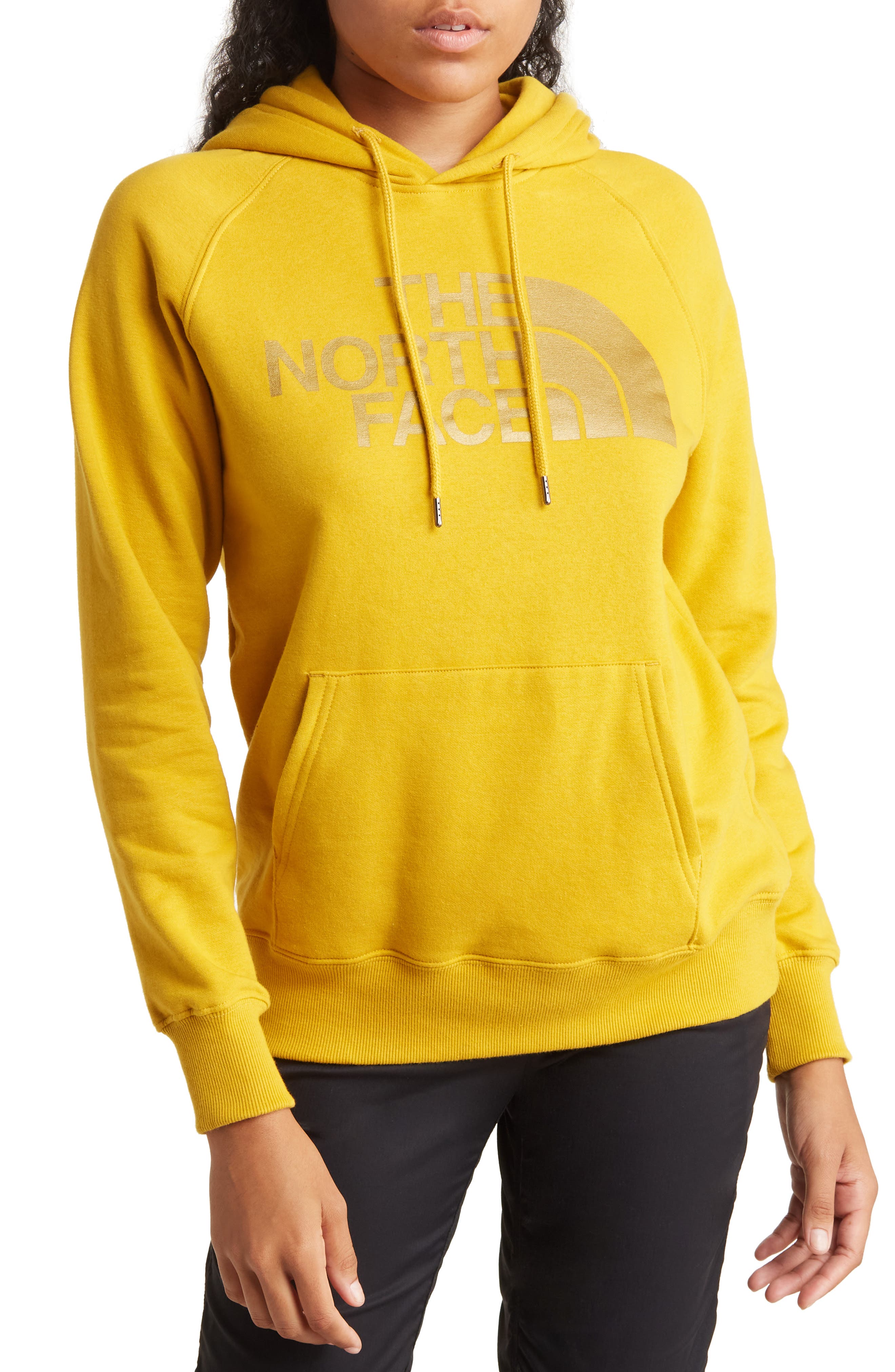 yellow hoodie ladies