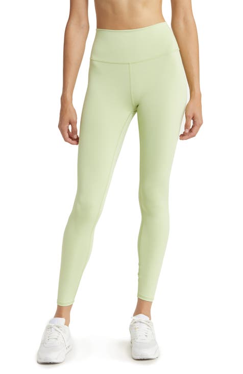 South Beach Plus high rise leggings with contrast ankle stripe in