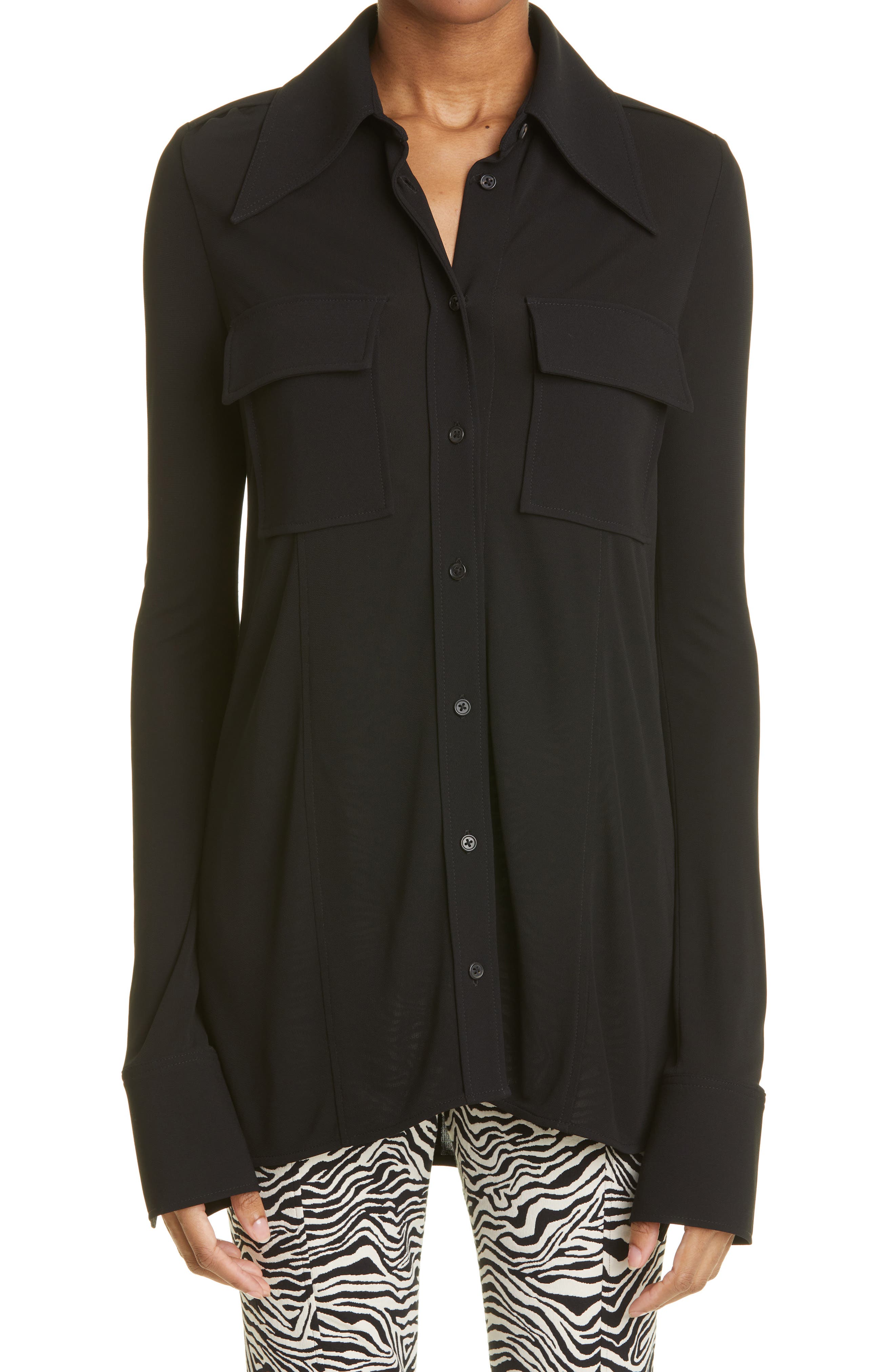 Donna Abbigliamento da T-shirt e top da Bluse Blouses di Proenza Schouler in Nero 