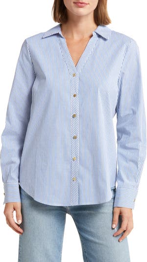 Jaclyn Smith Chambray Button-Up Shirt | Nordstromrack