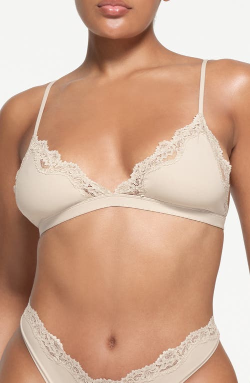 SKIMS Fits Everybody Lace Triangle Bralette at Nordstrom,