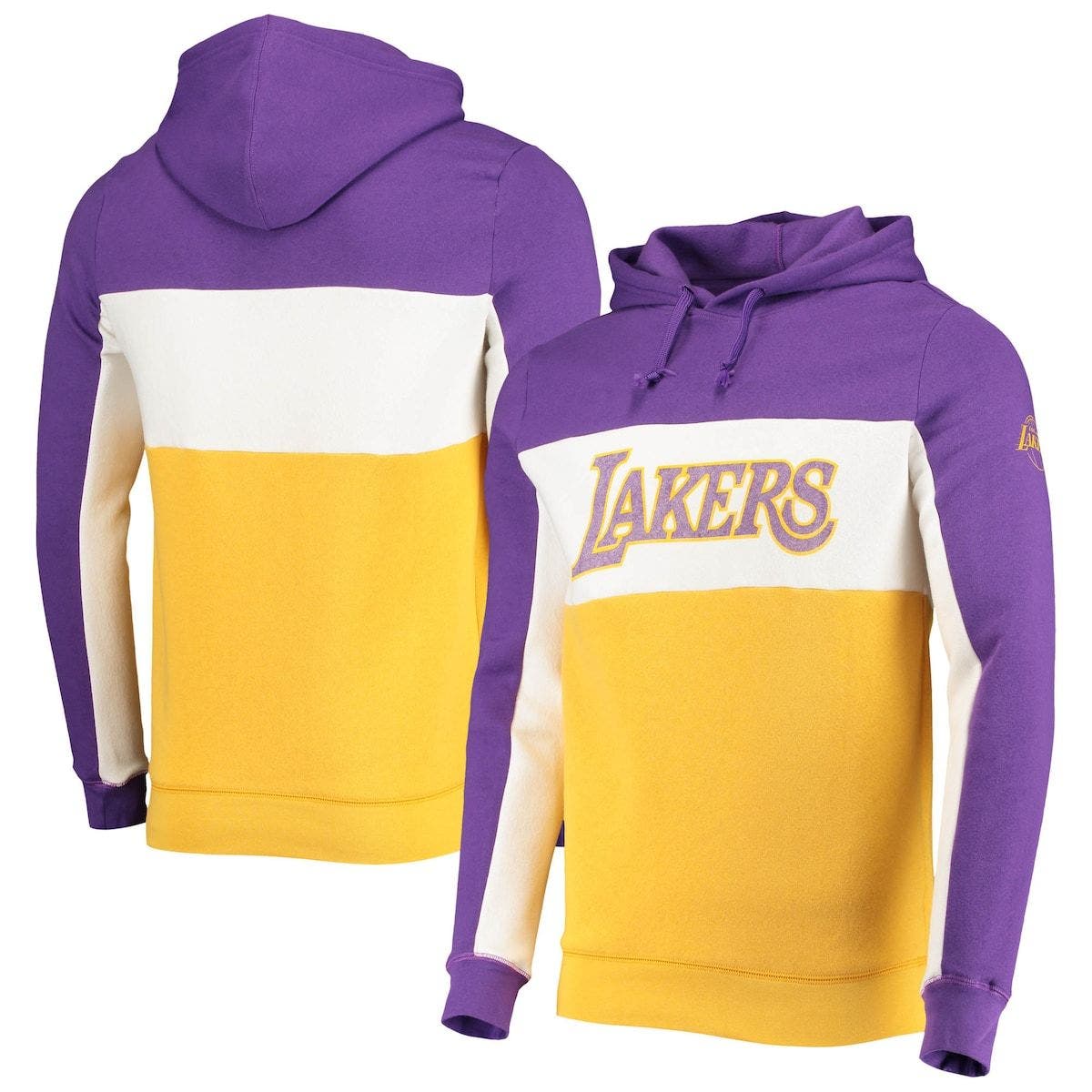 purple yellow hoodie