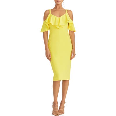 Rachel Rachel Roy Marcella Sheath Dress, Yellow