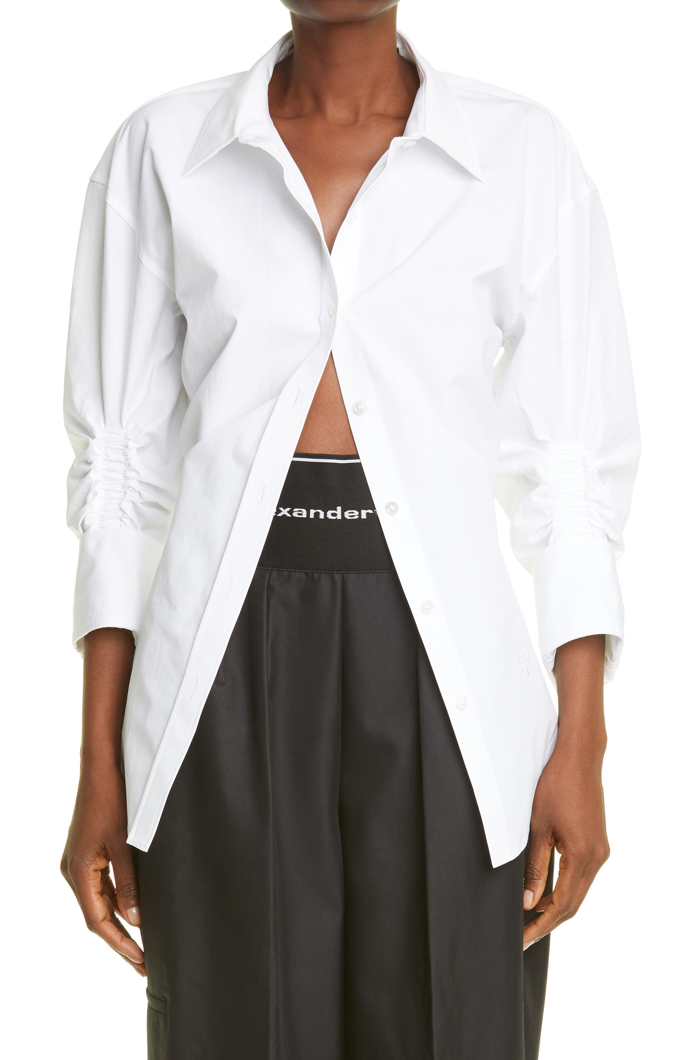 alexander wang ruched top