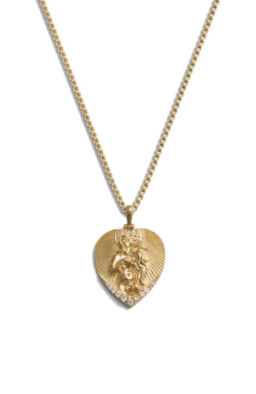 Awe Inspired Special Edition Aphrodite Pendant Necklace In 14k Gold Vermeil