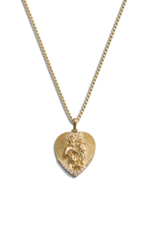 Awe Inspired Special Edition Aphrodite Pendant Necklace<br /> in 14K Gold Vermeil 