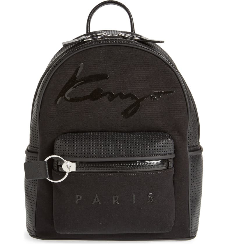 KENZO Kanvas Signature Perforated Backpack | Nordstrom