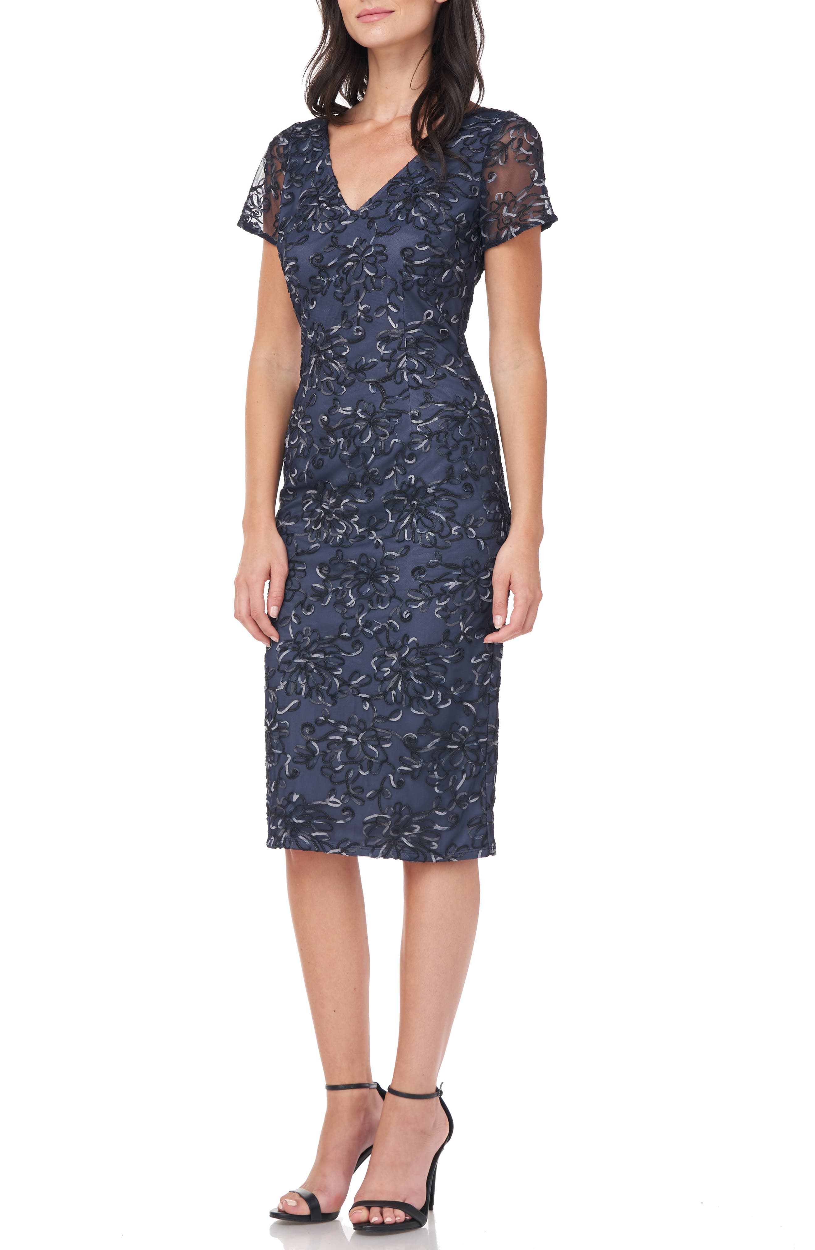 JS Collections Soutache Cocktail Dress Nordstrom Rack