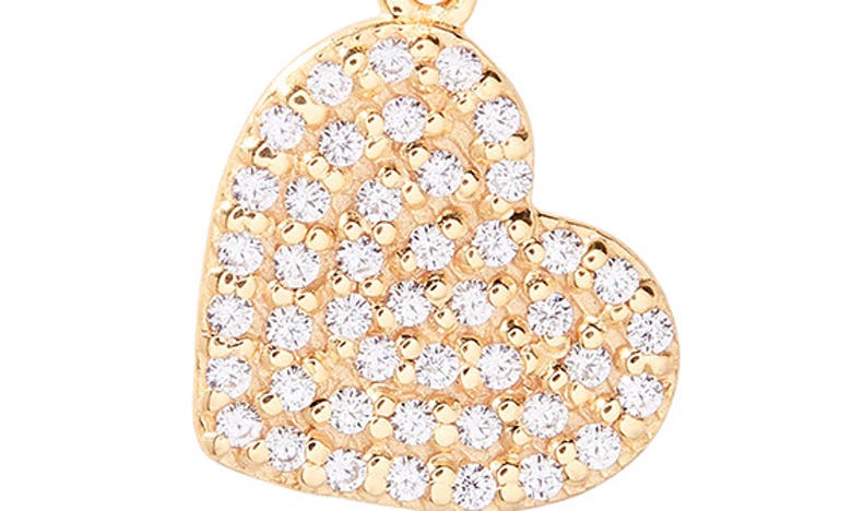 Shop Brook & York Brook And York Adeline Heart Pendant Necklace In Gold