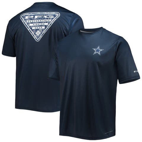 Men's Navy Dallas Cowboys Gunn Long Sleeve T-Shirt