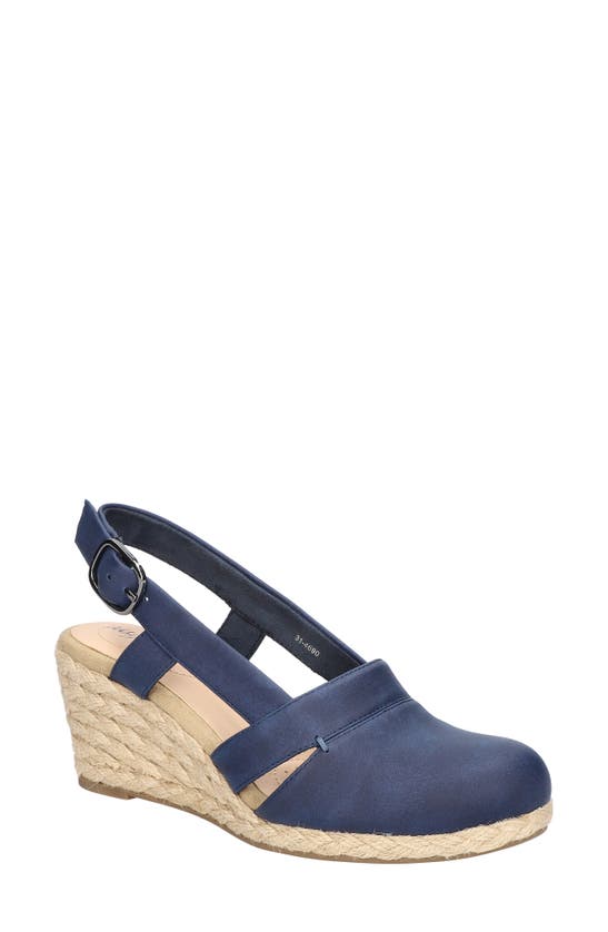 EASY STREET EASY STREET STARGAZE ESPADRILLE WEDGE PUMP 