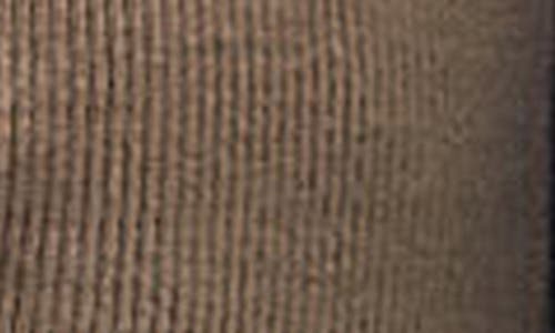 Topshop Ribbed Body-con Sweater Dress In Tan