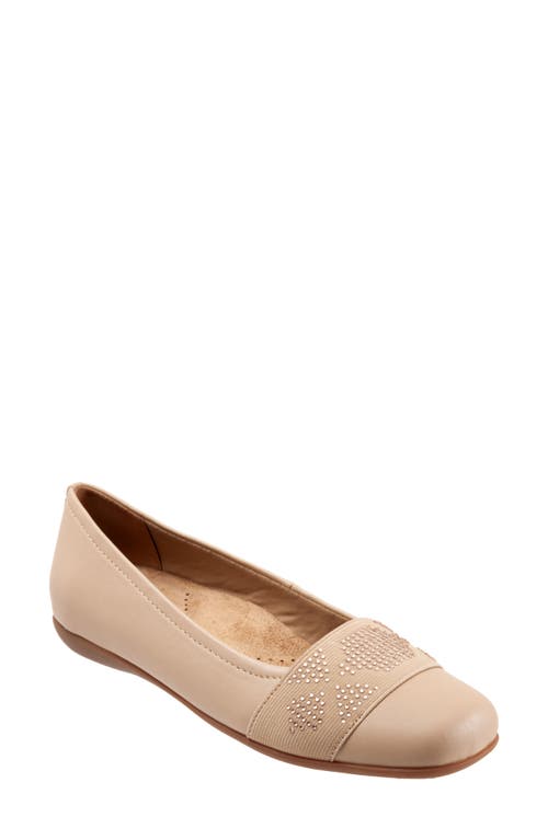 Trotters Samantha Flat Nude Gem at Nordstrom,