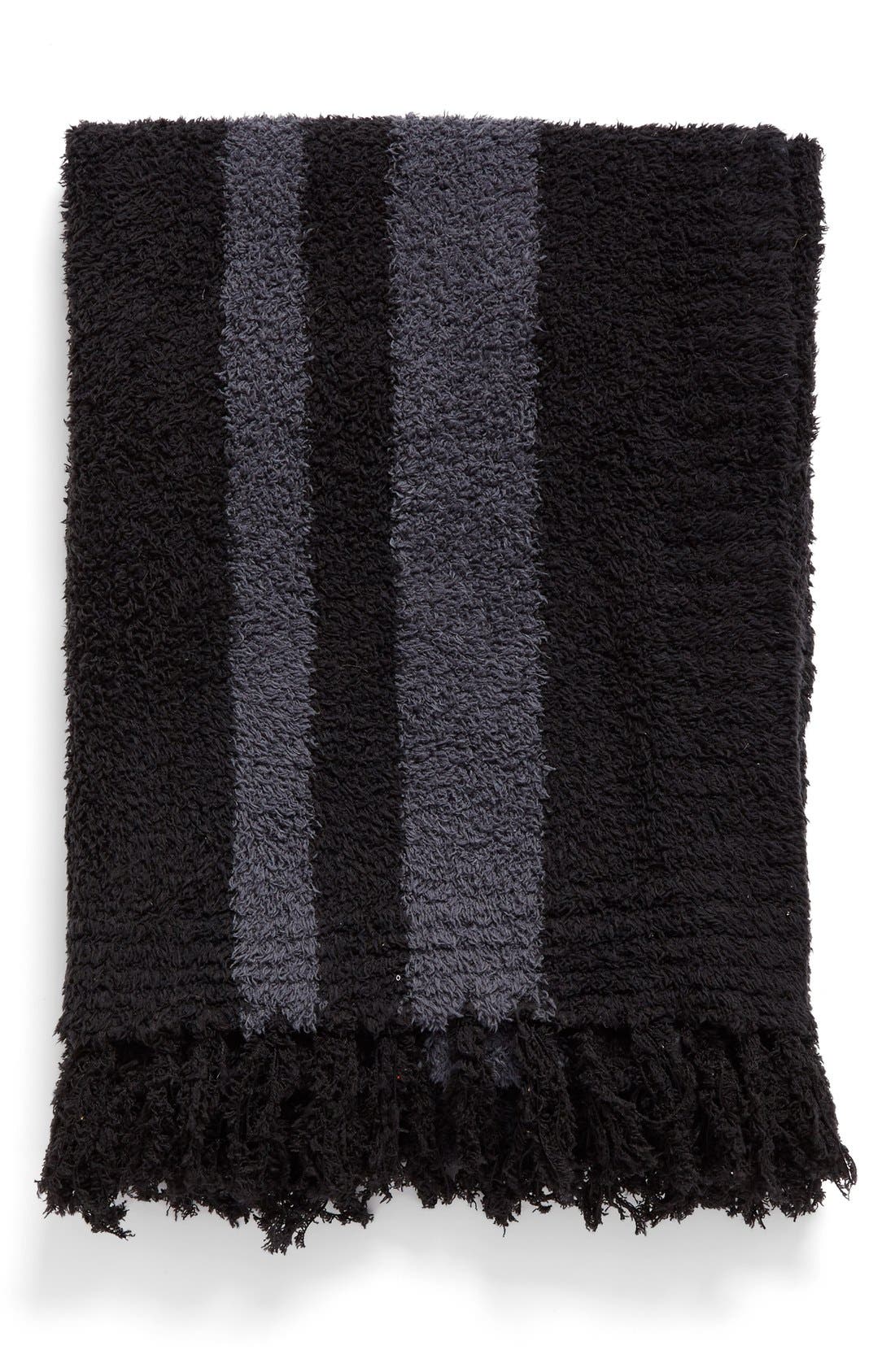 Barefoot Dreams® CozyChic® 'Beach' Fringe Throw Blanket Nordstrom