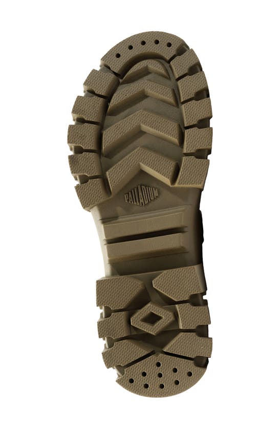 Palladium Revolt Mono Platform Sandal In Dusky Green