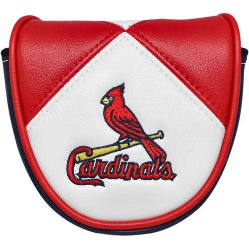 PRG AMERICAS St. Louis Cardinals Track Mallet Putter Cover in White