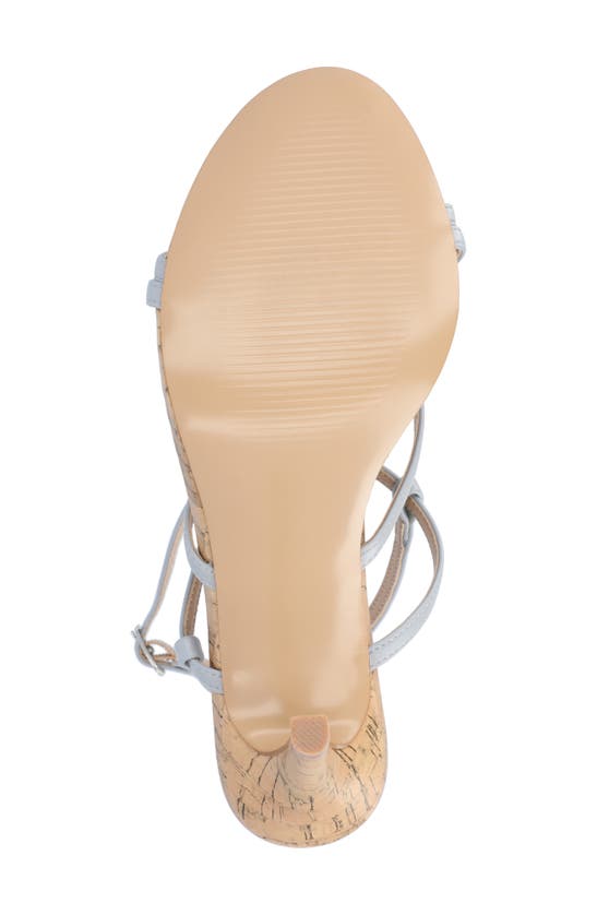 Journee Collection Womens Fylissa Heeled Sandals In Blue