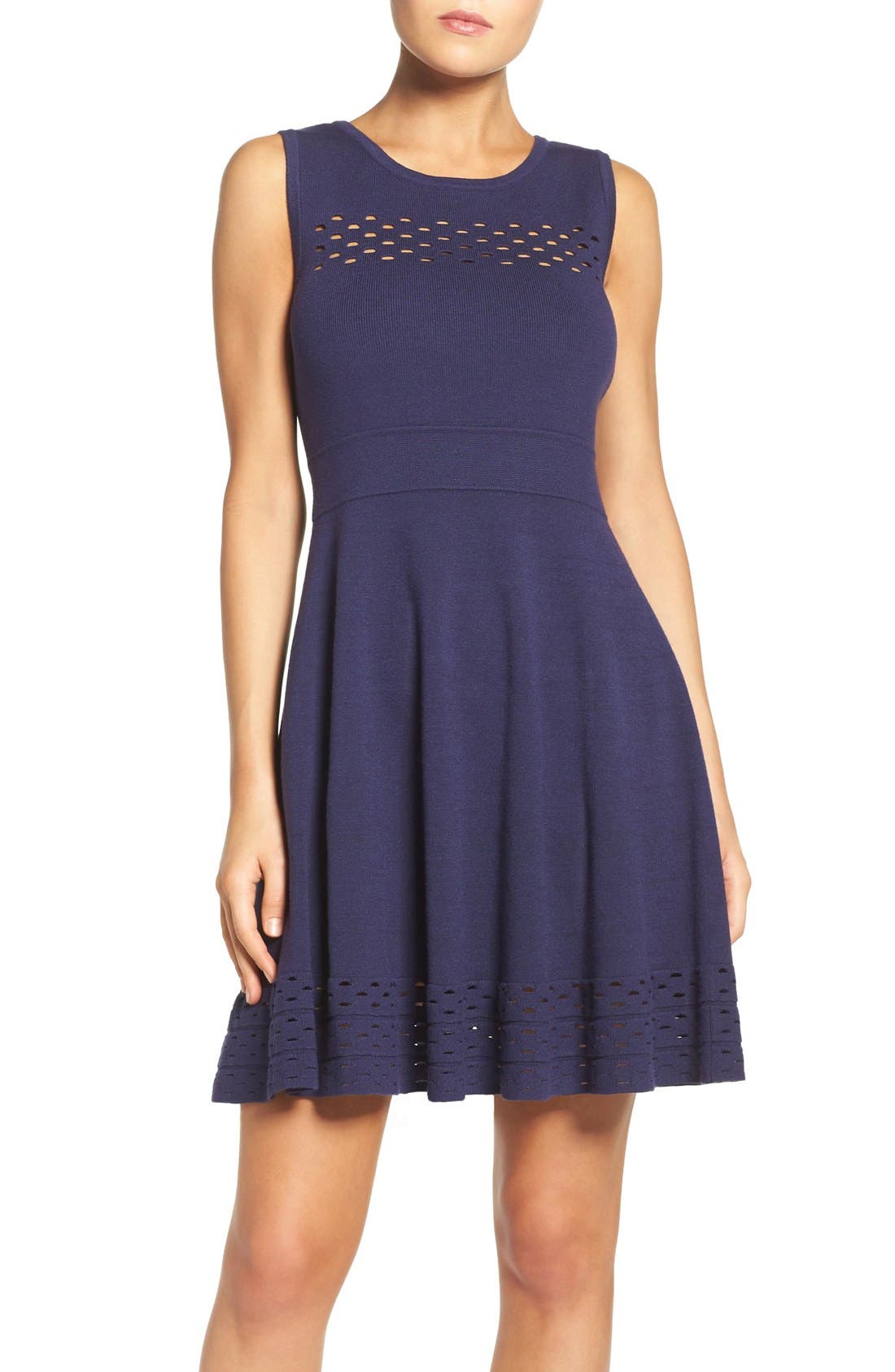 Chelsea28 Knit Fit & Flare Dress Nordstrom