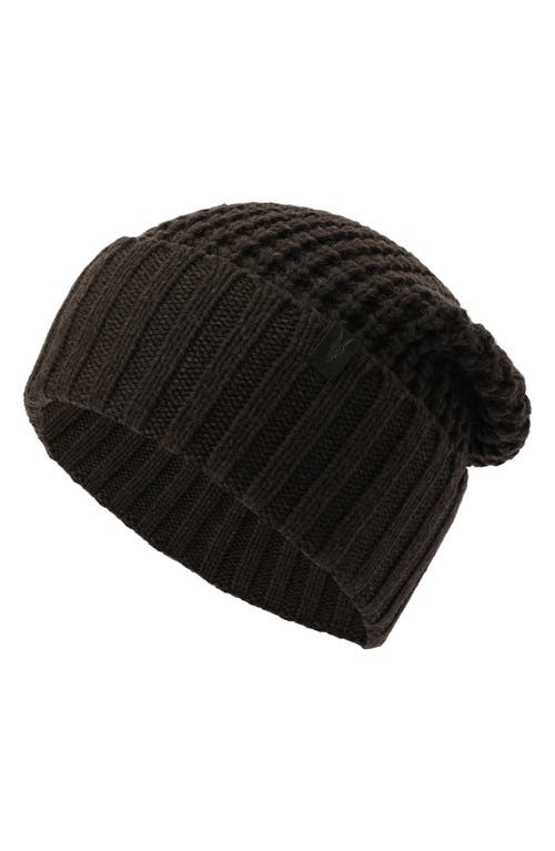 Shop Allsaints Thermal Knit Beanie In Carter Grey