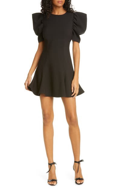 Likely ALIA PUFF SLEEVE FIT & FLARE DRESS
