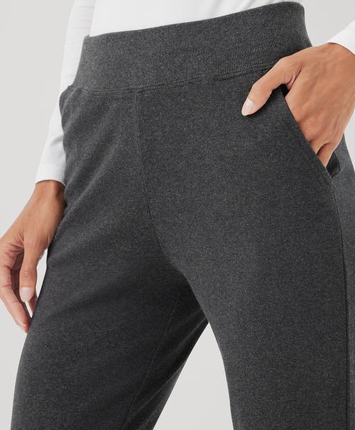 Shop Pact Organic Cotton Airplane Jogger In Charcoal Heather