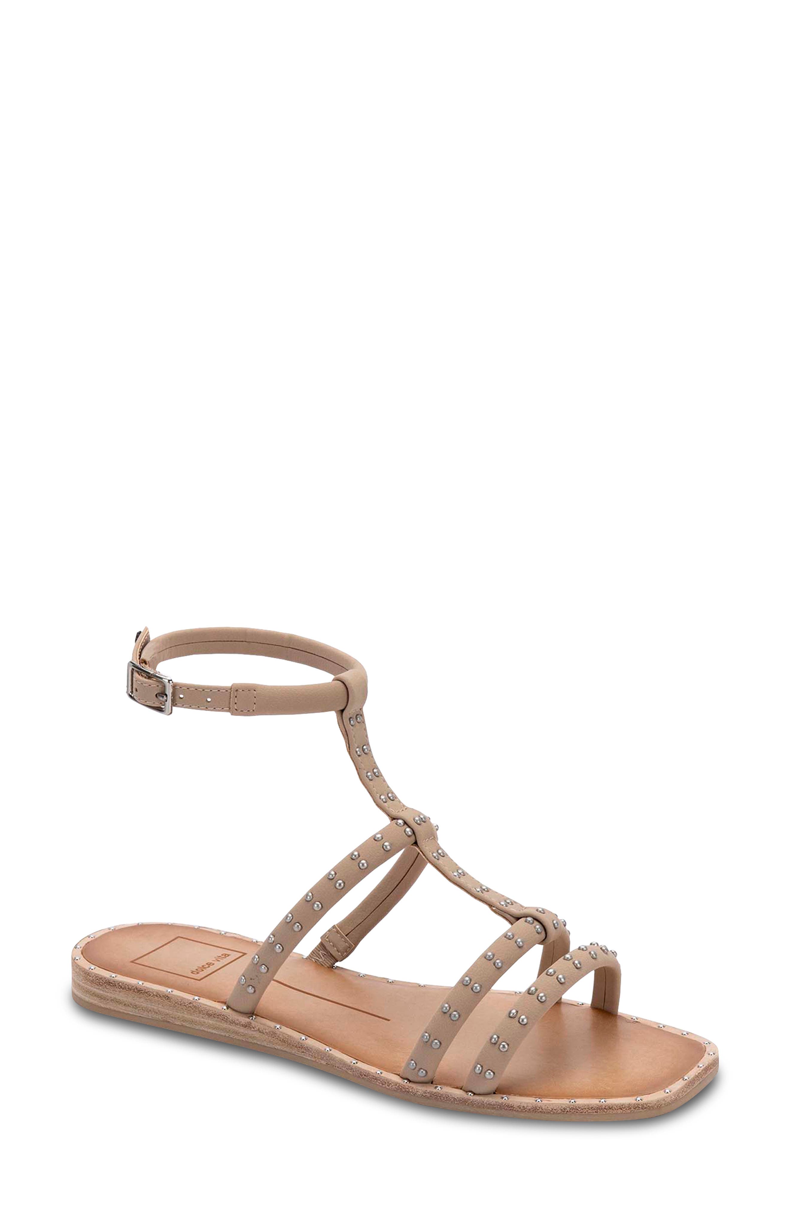 dune studded sandals