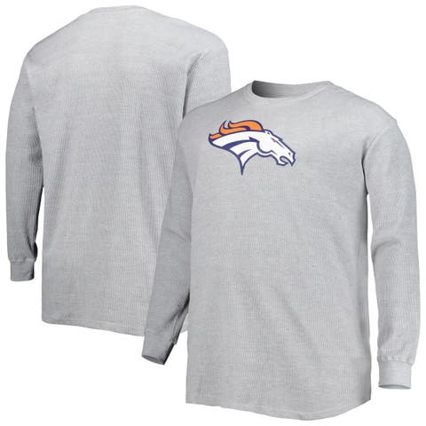 Men's FOCO Orange Denver Broncos Holiday Repeat Long Sleeve T-Shirt