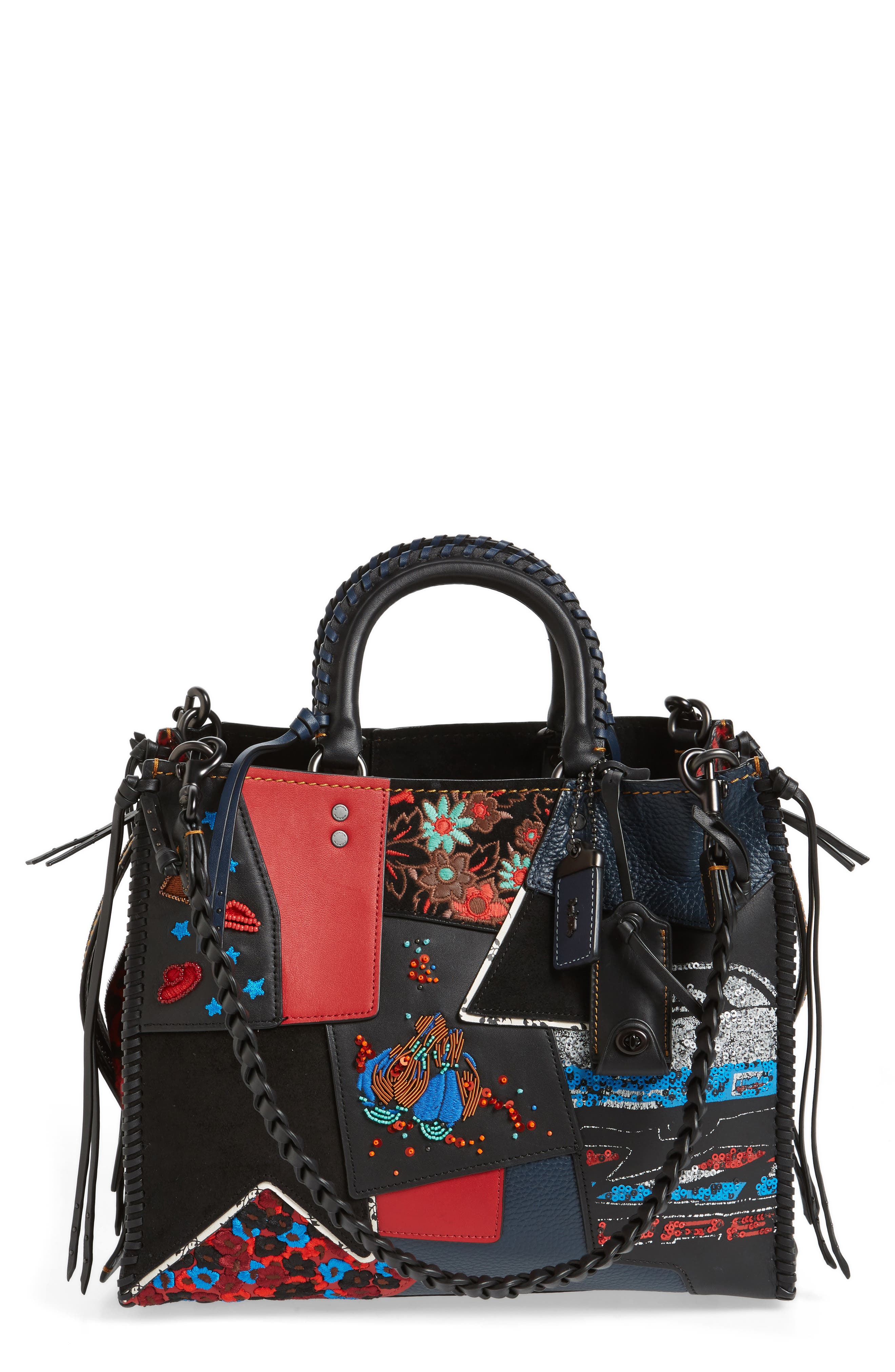 COACH 1941 Patchwork Rogue Leather Satchel Nordstrom