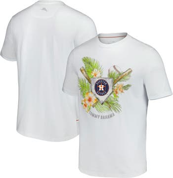 Tommy Bahama Men's Tommy Bahama White Houston Astros Island League T-Shirt
