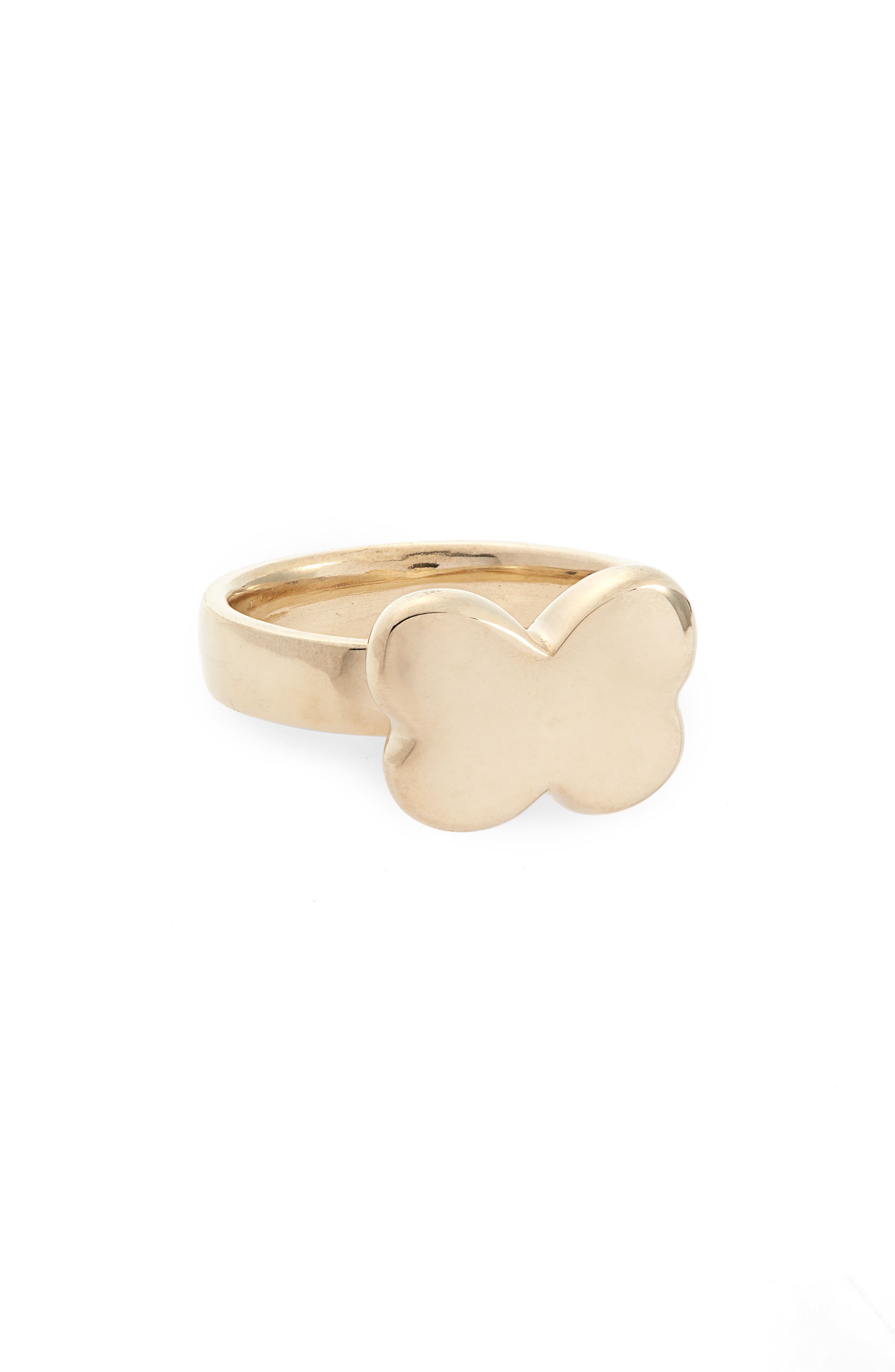 Laura Lombardi Noemi Ring in Raw Brass at Nordstrom, Size 7 Us