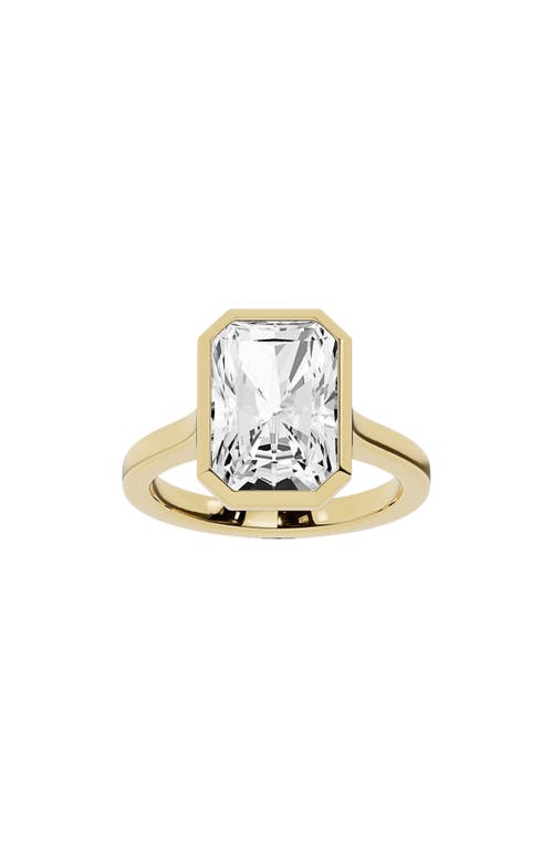Jennifer Fisher 18K Gold Radiant Lab Created Diamond Solitaire Ring - ctw in 18K Yellow Gold at Nordstrom