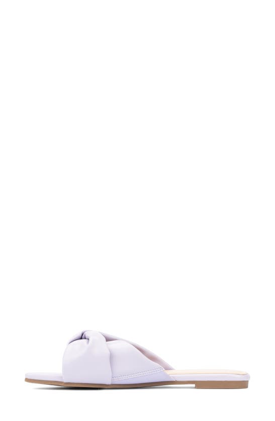 Fashion To Figure Women's Pamela Wide Width Flats In Lavender