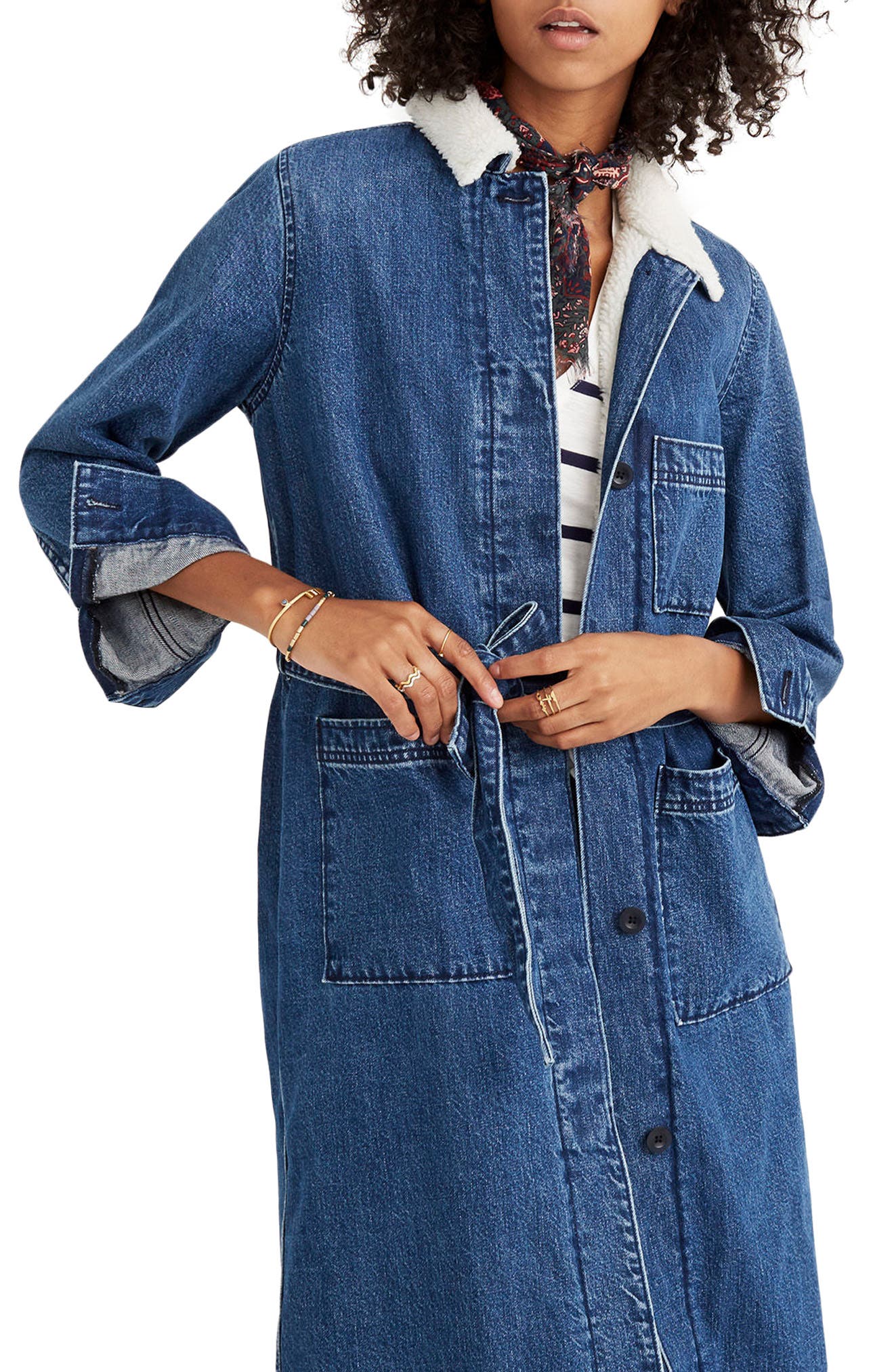 Madewell Denim Duster Coat | Nordstrom