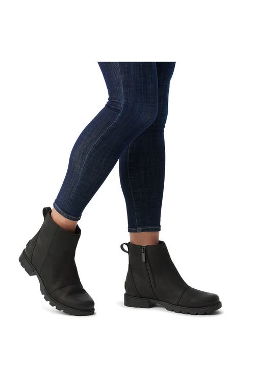 Sorel Emelie Iii Waterproof Boot In Black