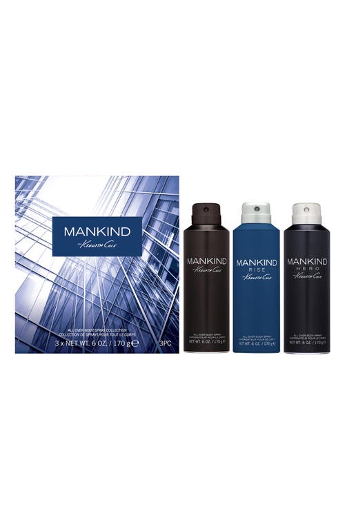 Kenneth Cole Mankind 3-piece Body Spray Set In No Color