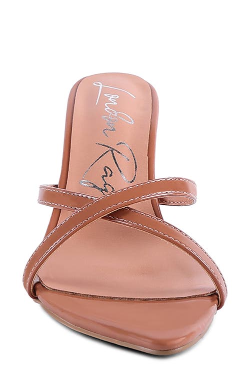 London Rag Spellbound Stiletto Sandal In Peach