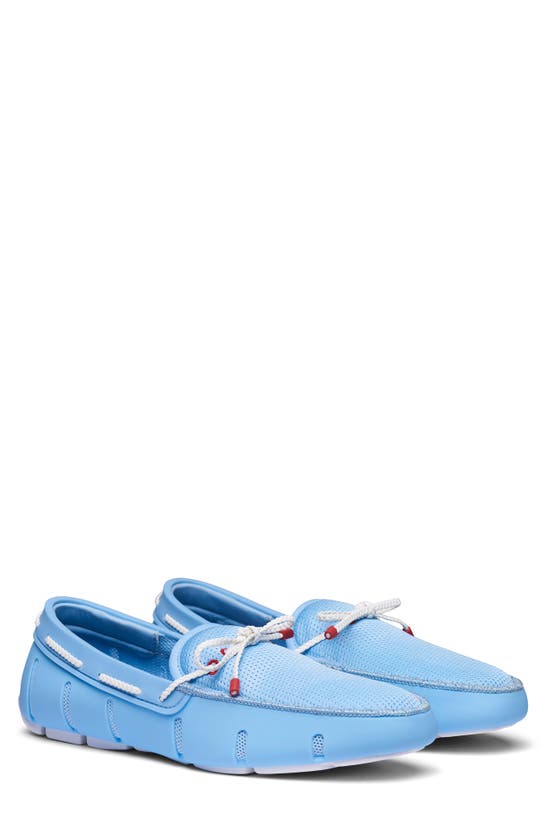 SWIMS BRAIDED LACE LOAFER