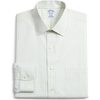 Brooks Brothers Regent Regular Fit Check Dress Shirt (3 For $207)