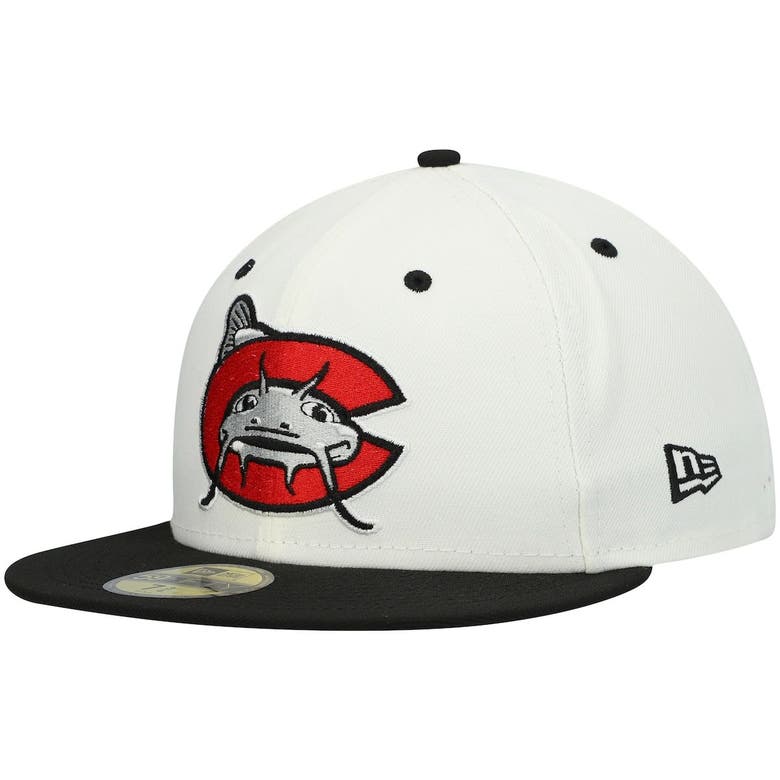 New Era White Carolina Mudcats Authentic Collection Team Alternate